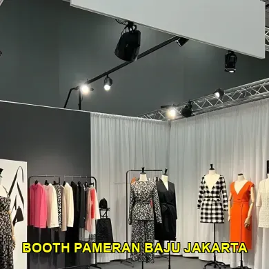 booth pameran baju jakarta